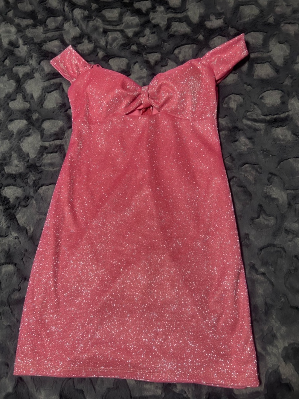 B. Darlin Pink Polyester Lined Dress